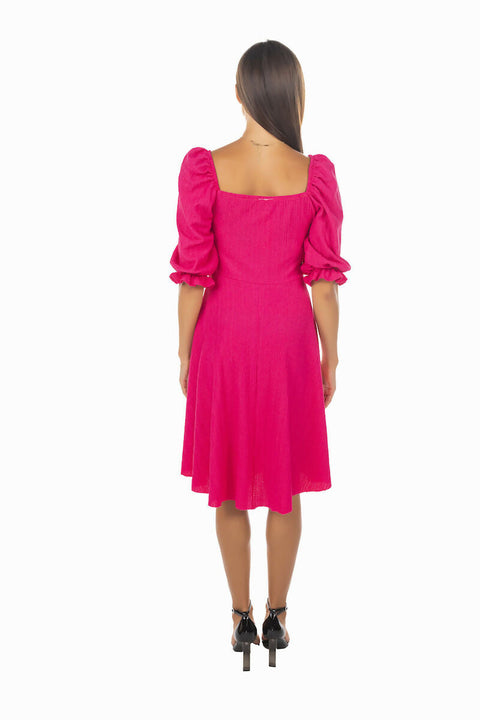MY PEANUT Alev Casual Dress in Pink